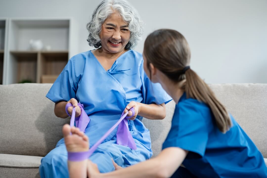 A Carer assisting with daily personal care